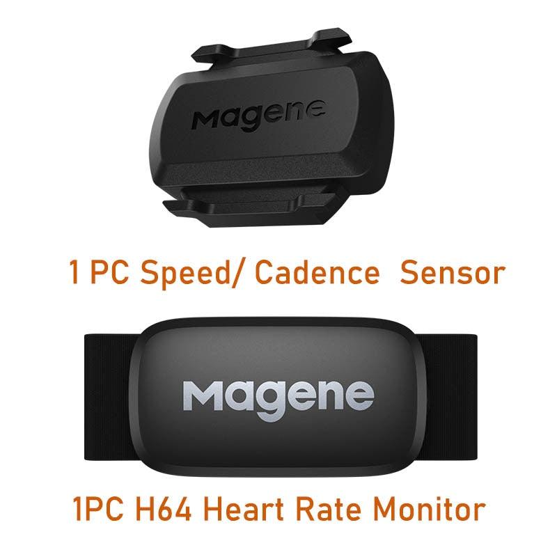 Magene H64 Heart Rate Monitor Mover Bluetooth ANT Sensor With Chest Strap Computer Bike Wahoo Garmin BT Sports - Pogo Cycles