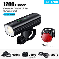 SoRider Bicycle Bike Light BR 2000 AI 1200 Lumens Lumen High Brightness Multi-Function Road MTB Cycling Safety Front Lights - Pogo Cycles