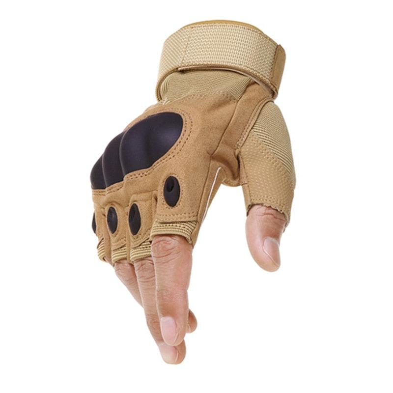 Super Fiber Leather Army Military Gloves - Pogo Cycles available in cycle to work