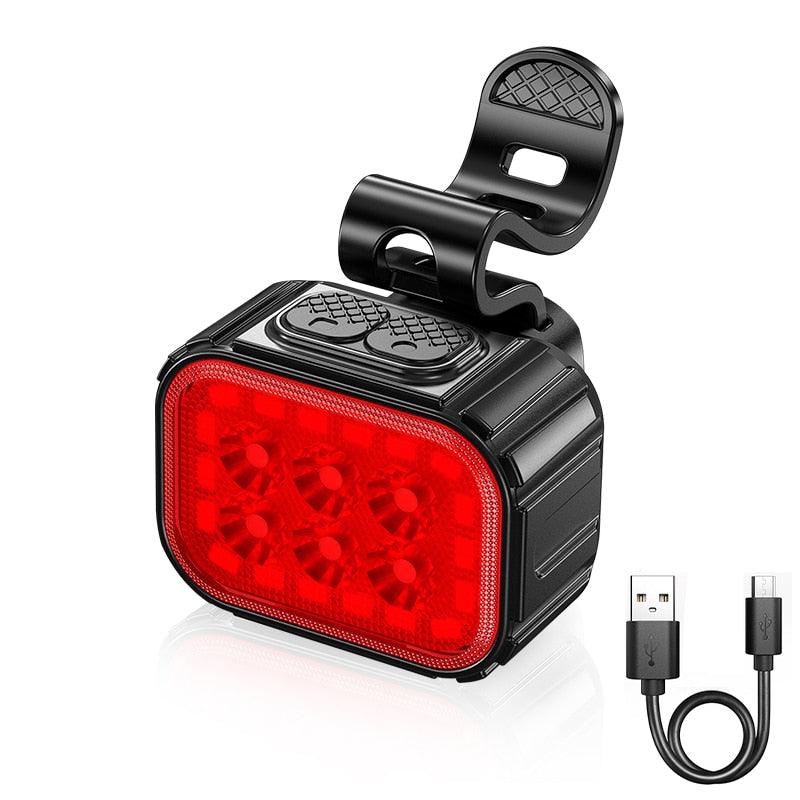 TOPRIDER 550LM Bike Light Front Lamp USB Rechargeable T6 LED 1100mAh Bicycle Light Waterproof Headlight Bike Accessories - Pogo Cycles