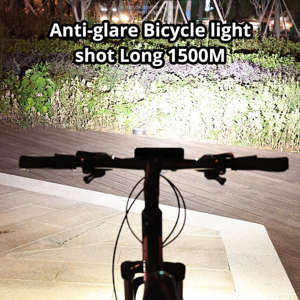 TRLIFE Bicycle Light Front 10000LM Bike Light Waterproof 8000mah 5*P90 Flashlight USB Charging MTB Road Cycling Lamp Accessories - Pogo Cycles