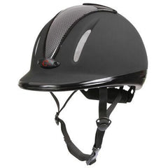 V-Covalliero Riding Helmet Carbonic VG1 S/M Anthracite 32721 - Pogo Cycles