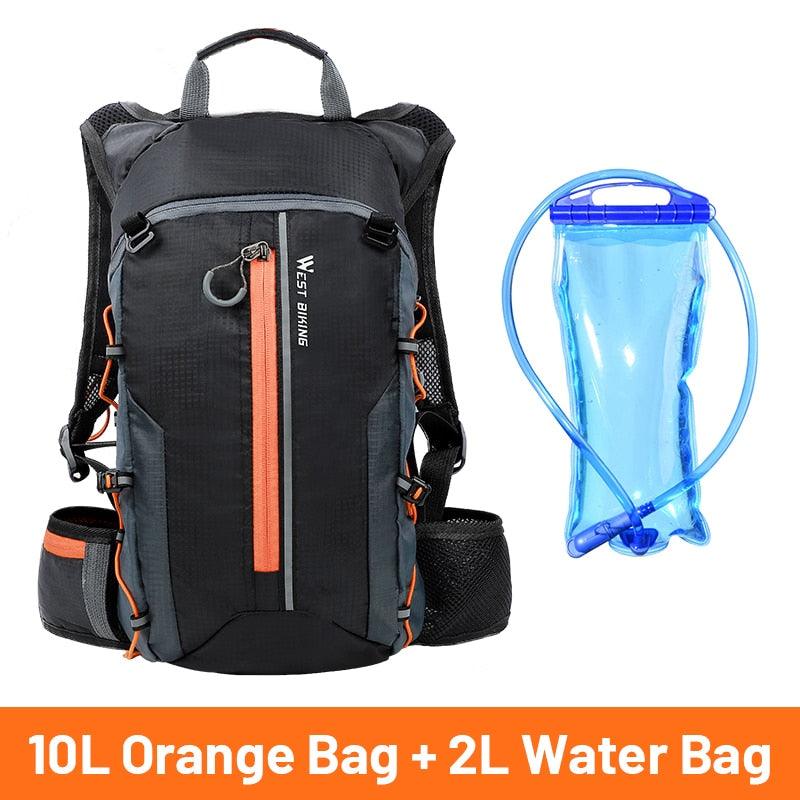 WEST BIKING 10L Breathable Cycling Backpack Waterproof Folding Bicycle Bag - Pogo Cycles