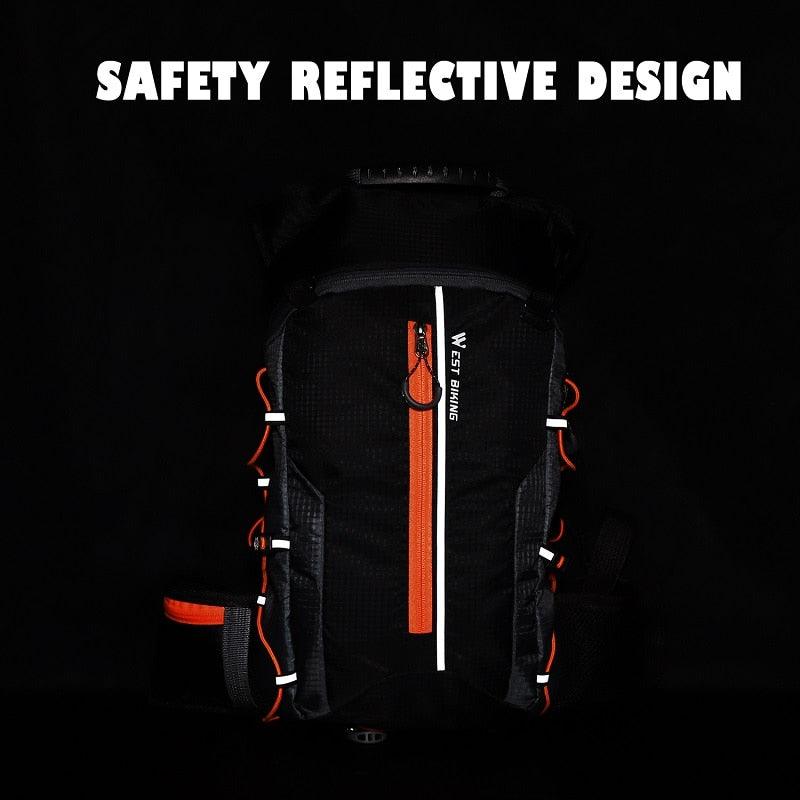 WEST BIKING Bicycle Bag Water Bag 10L Portable Waterproof Sports Bag MTB Road Bike Cycling Hiking Climbing Hydration Backpack - Pogo Cycles