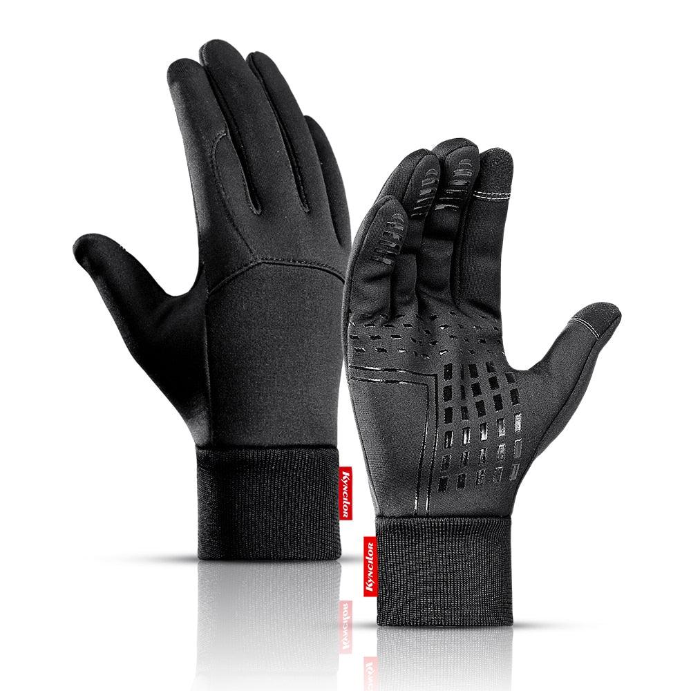 Winter Gloves Men Cycling Bike Women Thermal Fleece Cold Wind Waterproof Touch Screen Bicycle Warm Outdoor Running Skiing Mitten - Pogo Cycles