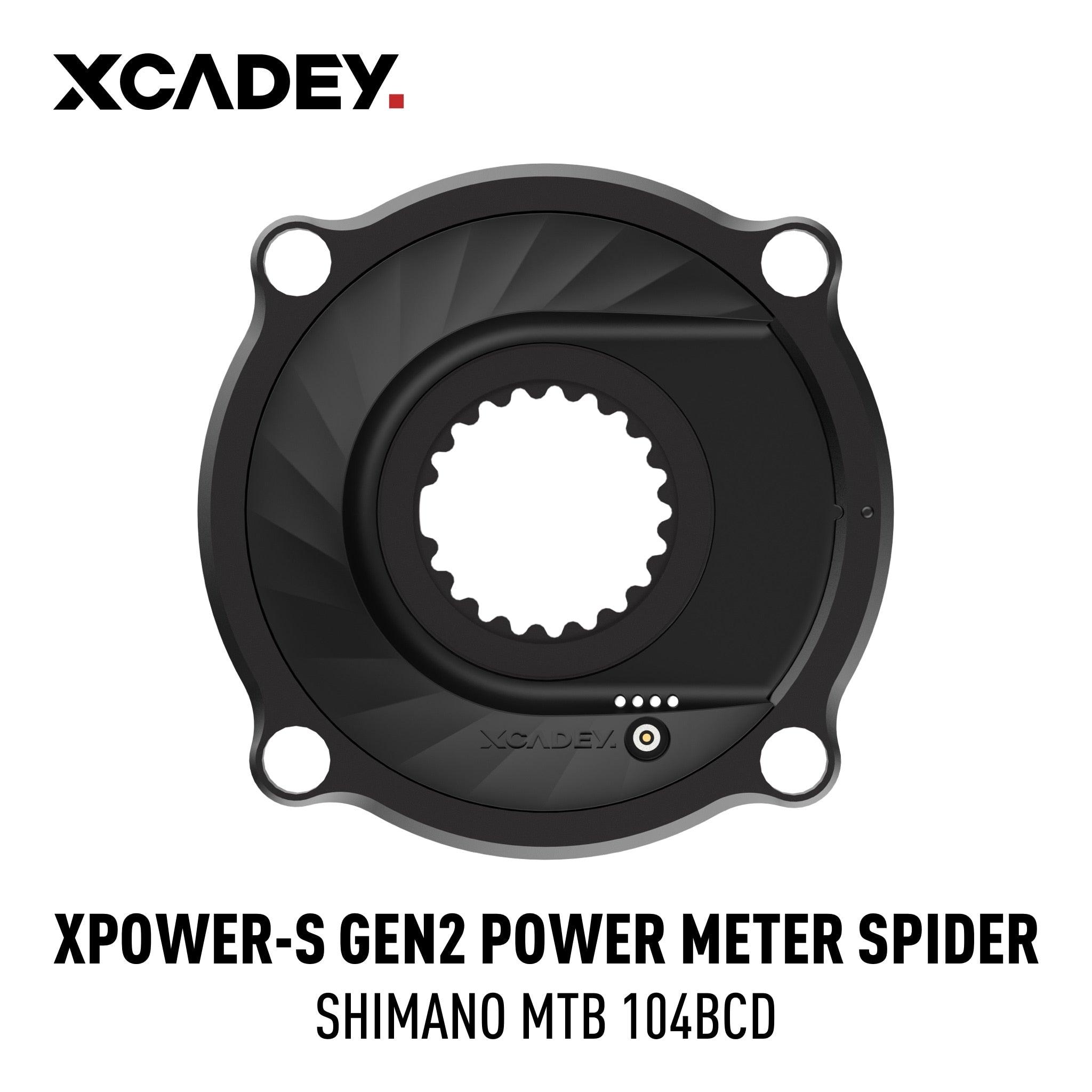 XCADEY XPOWER-S Road Bicycle Bike MTB Spider Power Meter For SRAM ROTOR RaceFce Crank Chainring 104BCD 110BCD - Pogo Cycles