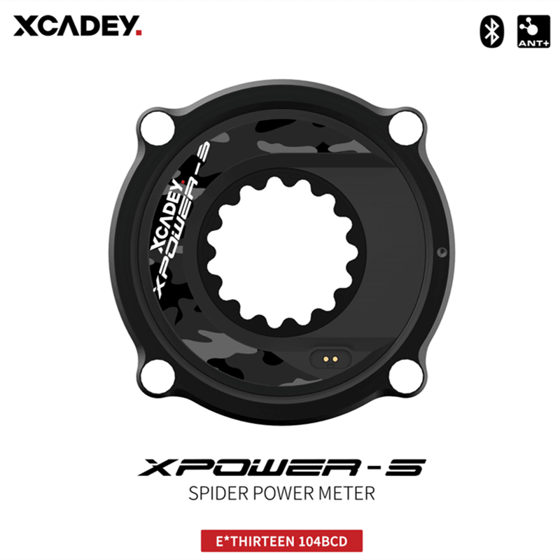 XCADEY XPOWER-S Road Bicycle Bike MTB Spider Power Meter For SRAM ROTOR RaceFce Crank Chainring 104BCD 110BCD - Pogo Cycles