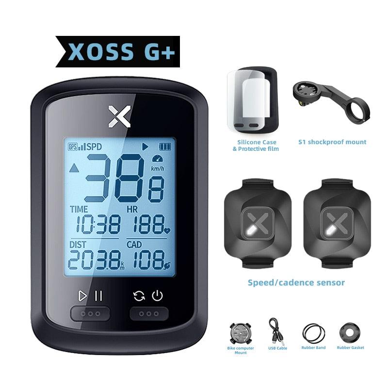 XOSS G plus G bike GPS Bicycle Computer Wireless Speedometer Waterproof cycling gps cycle computer Bicycle speedometer - Pogo Cycles