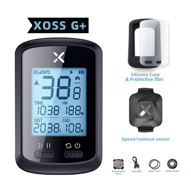 XOSS G plus G bike GPS Bicycle Computer Wireless Speedometer Waterproof cycling gps cycle computer Bicycle speedometer - Pogo Cycles