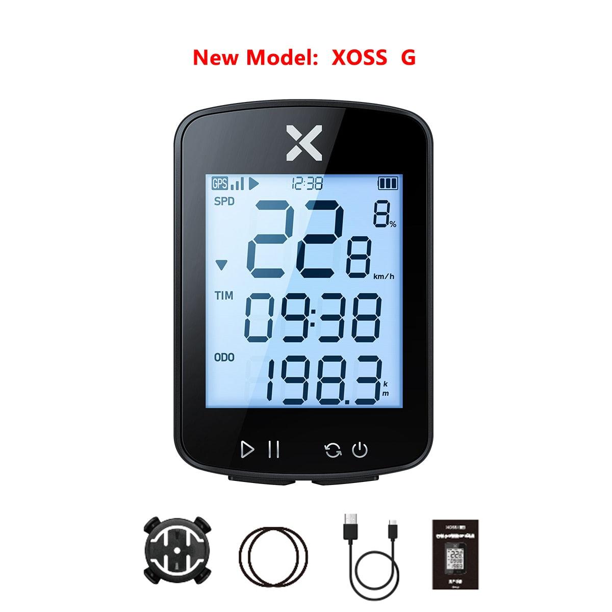 XOSS G2 G+2 Bike Computer Wireless GPS Cycling Speedometer Roadbike MTB Waterproof ANT+ Cadence Speed Smart Bicycle Computer - Pogo Cycles