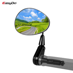 Easy Do Bicycle Handlebar Rear View Mirror 360 Rotate - Pogo Cycles