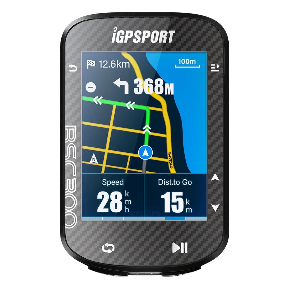 IGPSPORT BSC300 Bicycle GPS Computer Cycling Wireless Speedometer Bike GPS Streamline Version Odometer Portuguese - Pogo Cycles