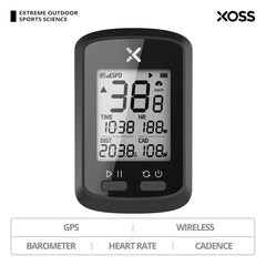 XOSS G/G+ GPS Bike Computer Wireless Cycling Speedometer Road Bike MTB Waterproof Bluetooth ANT+ Cadence Speed Bicycle Computer - Pogo Cycles